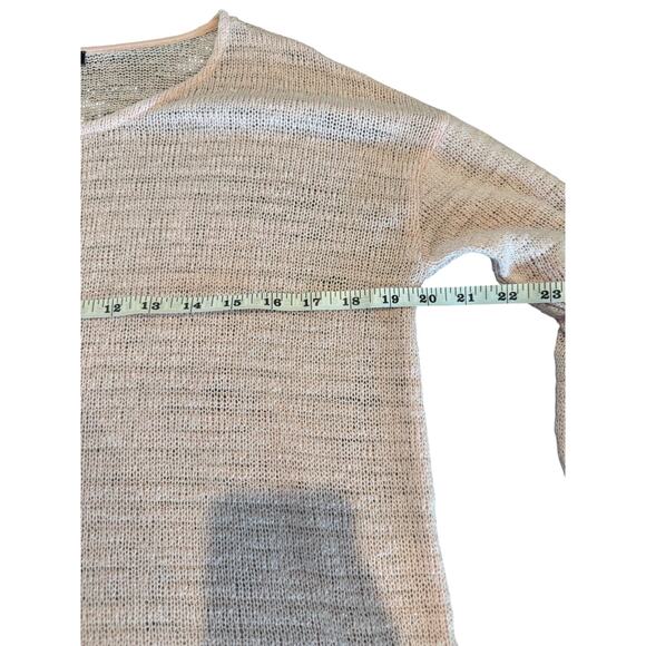 Forever 21 Light Pink Knit Sweater Women’s Medium Long Sleeve Lightweight - Picture 6 of 7